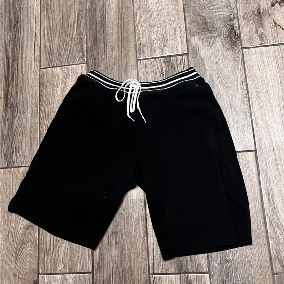 Jockey Sports Shorts Mens Size XL Draw String  Elastic Waist Blk Gym Basketball - Picture 1 of 5